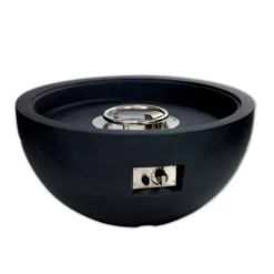 Osaka Outdoor Gas Fire Pit -Dimplex Shop Osaka outdoor garden gas fireplace black