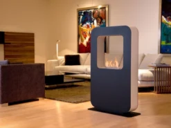 Safretti Curva XT - Black -Dimplex Shop Safretti curva XT bioethanol fireplace