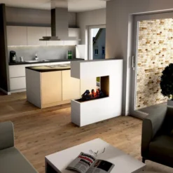 Schiller -Dimplex Shop Schiller hvid rumdeler hybrid pejs