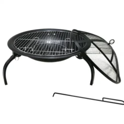 Bonfire With Grate And Mesh -Dimplex Shop baalfad med rist 45261