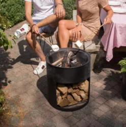 Transportable Fire Barrel With Grill -Dimplex Shop barrel fire