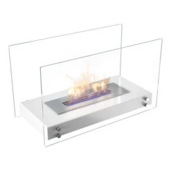 Berlin - Bio Fireplace For Floor -Dimplex Shop berlin bioethanol fireplace white 1 30881