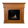 Traditional Mantel Bio Fireplace - Wood -Dimplex Shop bio1002 klassisk biopejs kamin i trae 1 52823