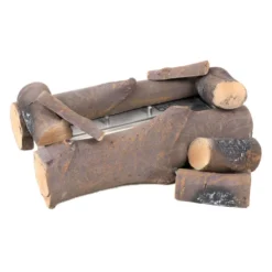 Brown Log Decoration - 8 Pcs.