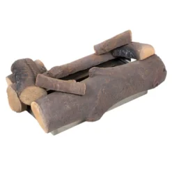 Brown Log Decoration - 8 Pcs. -Dimplex Shop bio1029 52660