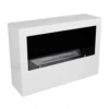 Freestanding 1-Sided Bio Fireplace - White -Dimplex Shop bio20213b 352511 39916