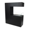 Tall Black Room Divider Bio Fireplace -Dimplex Shop bio20216tbflame 51920