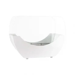 Cradle Table Bio Fireplace - White