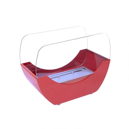 Cradle Table Bio Fireplace - Red 4 Cradle Table Bio Fireplace - Red - Image 2