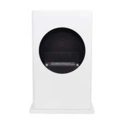 White Bio Fireplace With A Round Cut -Dimplex Shop bio20300 hvid fritstaaende biopejs 3 40461