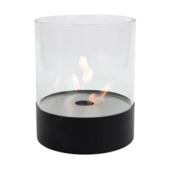 Southwark Black - Round Tabletop Bioethanol Fire -Dimplex Shop bio20301web 49957