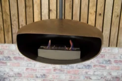 Oxide UFO-60 Ceiling-mounted Bio Fireplace -Dimplex Shop bio400074 28212