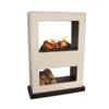 Lasize Hybrid Fireplace - Concrete Look -Dimplex Shop bio60111hyb 51751
