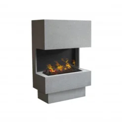 Nuoro Surround Hybrid Fireplace