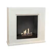 Nero Bioethanol Fireplace - White 2 Nero Bioethanol Fireplace - White -Dimplex Shop bio60116f02bio 51719