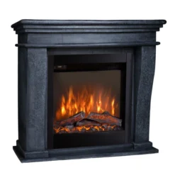 Kreta Mini Electric Fireplace Black -Dimplex Shop bio60127f03el 2 51835