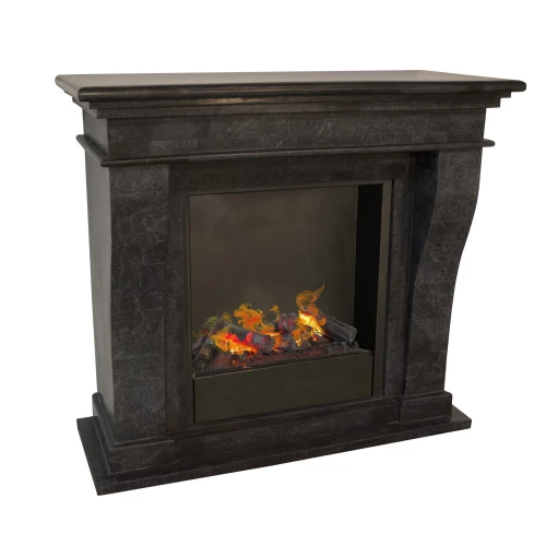 Kreta Fossil Stone Surround Hybrid - Black 4 Kreta Fossil Stone Surround Hybrid - Black - Image 2