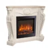 Louis Electric Fireplace - White -Dimplex Shop bio60129c02el 51838