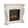 Louis Castle Stone Surround Hybrid - White -Dimplex Shop bio60129c02hyb 51782