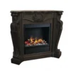 Louis Castle Stone Surround Hybrid - Black -Dimplex Shop bio60129c03hyb 2 51785