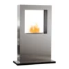 Safretti Cubico XT - Brushed Stainless Steel -Dimplex Shop bio60216 51711