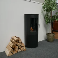 Richmond - Bioethanol Fire Stove With Flat Back