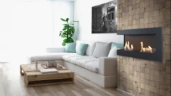 Corner Bio Fireplace 90 Cm (Left) -Dimplex Shop built in corner fireplace living room 28821