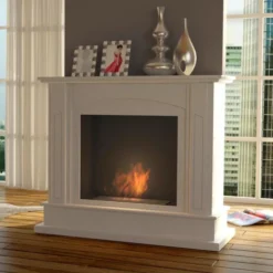 Caistor Freestanding Bio Fireplace -Dimplex Shop caistor white bio fireplace