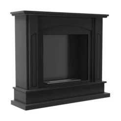Caistor Freestanding Bio Fireplace -Dimplex Shop caistorblackbiofire1 48195