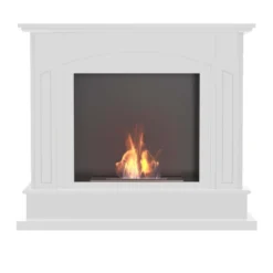 Caistor Freestanding Bio Fireplace -Dimplex Shop caistorhvidbiopejs1 48188