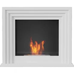 Chilton Freestanding Bio Fireplace -Dimplex Shop classic portal fireplace white ethanol 28744