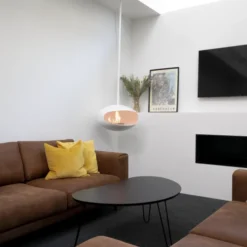 Cocoon Aeris - White -Dimplex Shop cocoon fires aeris white new bioethanol fireplace 2 54872