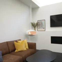 Cocoon Aeris - White -Dimplex Shop cocoon fires aeris white new bioethanol fireplace 5 54869