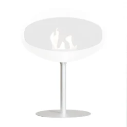 White Cocoon Pedestal Base