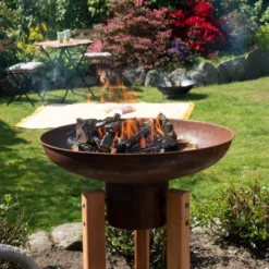 Woody Firepit In Corten Steel 13 Woody Firepit In Corten Steel -Dimplex Shop corten baalfad woody