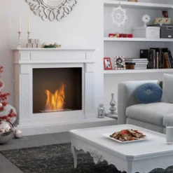 Crosby Freestanding Bio Fireplace -Dimplex Shop crosby traditional bioethanol fireplace 3 30764 1 41638