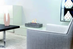 Cuneo Table Fireplace In Concrete Look 7 Cuneo Table Fireplace In Concrete Look -Dimplex Shop cuneo c14 bio 30273