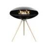 Espoo Floor- 3 Legged -Dimplex Shop decoflame espoo oakwood legs bioethanol fireplace black natural 54147