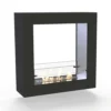 Sydney - Black -Dimplex Shop decoflame sydney bioethanol fireplace black brushed steel 52736