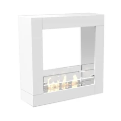 Sydney - White -Dimplex Shop decoflame sydney bioethanol fireplace white 52743