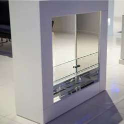 Sydney - White -Dimplex Shop decoflame sydney bioethanol fireplace white with mirror 52745