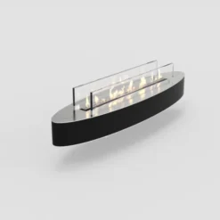 Denver Ellipse E-Ribbon Fire- 100 Cm -Dimplex Shop decoflamedenverellipseautomatiskbordbiopejssort 52485