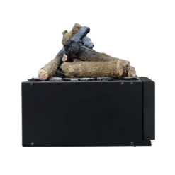 Dimplex Juneau XL Hybrid Fireplace Insert -Dimplex Shop dimplex juneau xl opti myst fireplace left side 50825