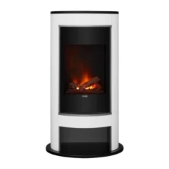 Dimplex Verdi Hybrid Fireplace In White -Dimplex Shop dimplex opti myst verdi free standing fireplace 3 48130