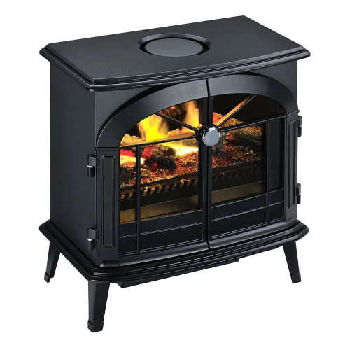 Dimplex Stockbridge Hybrid Fireplace - Black 3 Dimplex Stockbridge Hybrid Fireplace - Black