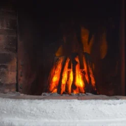 Ignis Electric Fireplace Insert - Round -Dimplex Shop elektrisk pejseindsats ignis westbo 47456