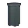 Round Gas Bottle Enclosure - Anthracite -Dimplex Shop enclosure sidetable lpg rond antracit 1 41339