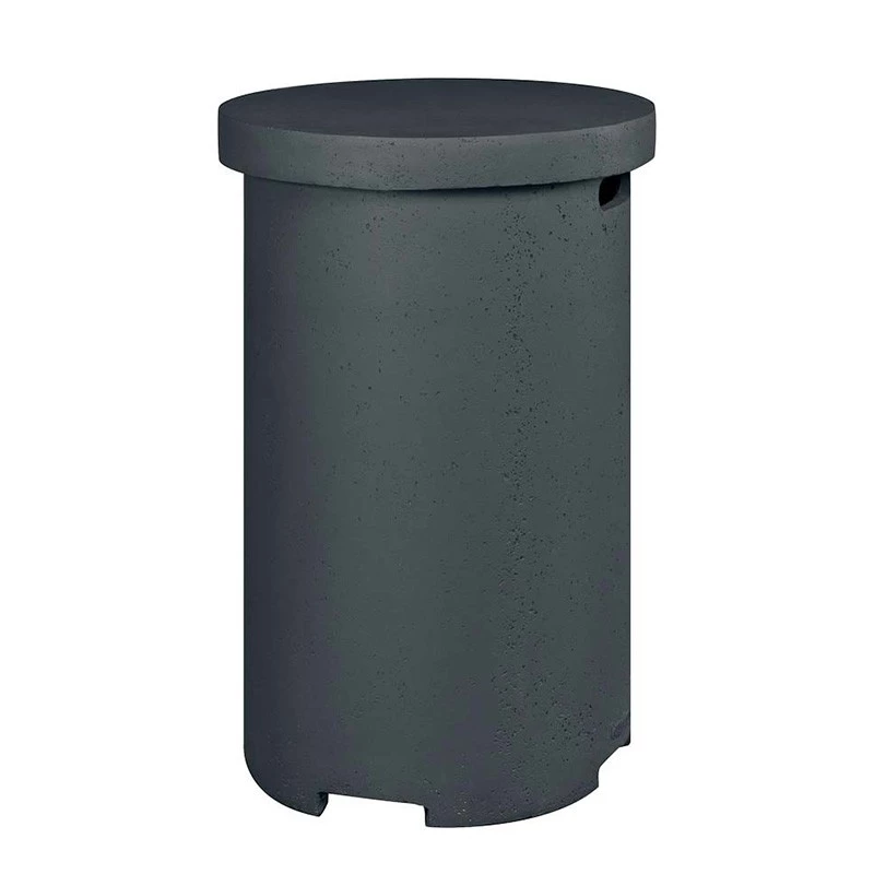 Round Gas Bottle Enclosure - Anthracite 3 Round Gas Bottle Enclosure - Anthracite