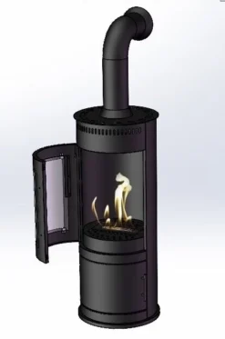 Fake Chimney Flue For Bioethanol Stove -Dimplex Shop fake flue for bioethanol stove 55380