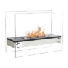 Freestanding Burner With Glass Plates 2 Freestanding Burner With Glass Plates -Dimplex Shop free standing fireplace bio with glass panels 20 254